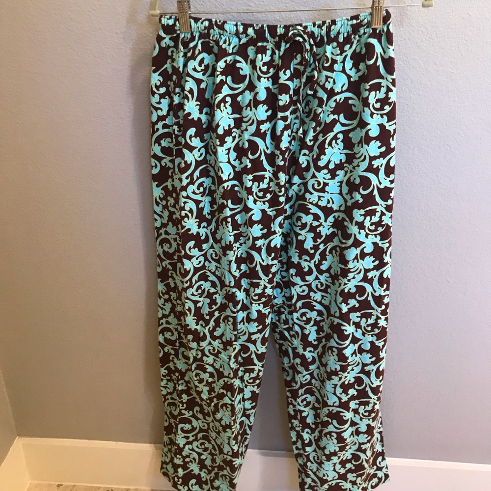 New French Connection Flannel  PJ Bottoms Sz L
